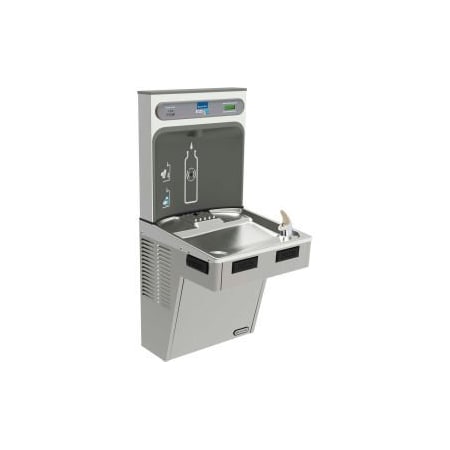 Elkay Elkay LMABF8WSLK EZH2O Water Bottle Refilling Station, Single ADA Cooler, Filtered, Refrig, Light Gray LMABF8WSLK